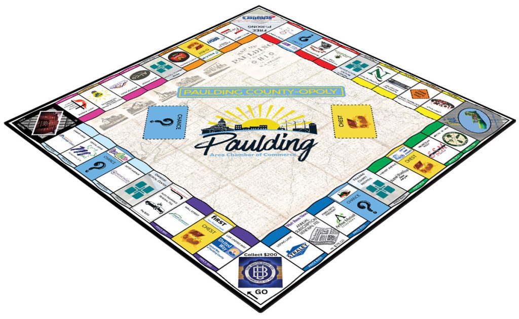 Custom Monopoly Game Manufacturer Publisher: Paulding County-opoly Board Game, Paulding County